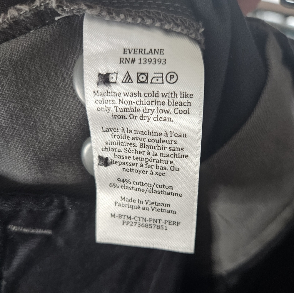 NWT Everlane Men's Performance Chino Pants In Slate Grey Size 30x30 - Picture 10 of 10